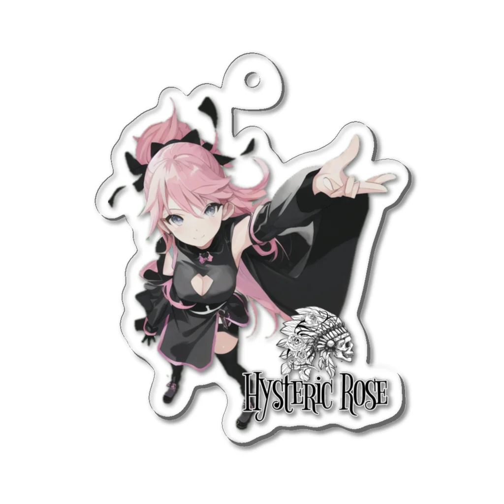 Bounty rose studio アパレルのHystericrose クレア Acrylic Key Chain