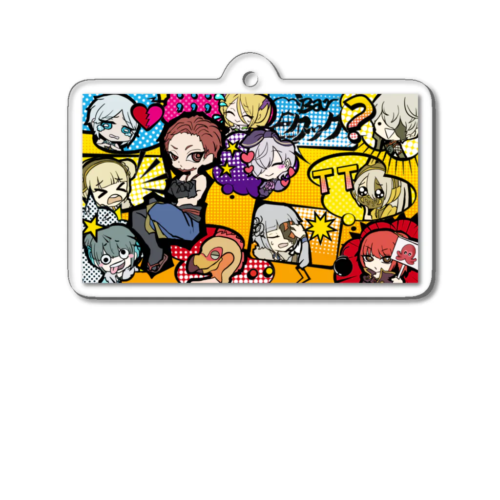 negggggのくっく集合 Acrylic Key Chain