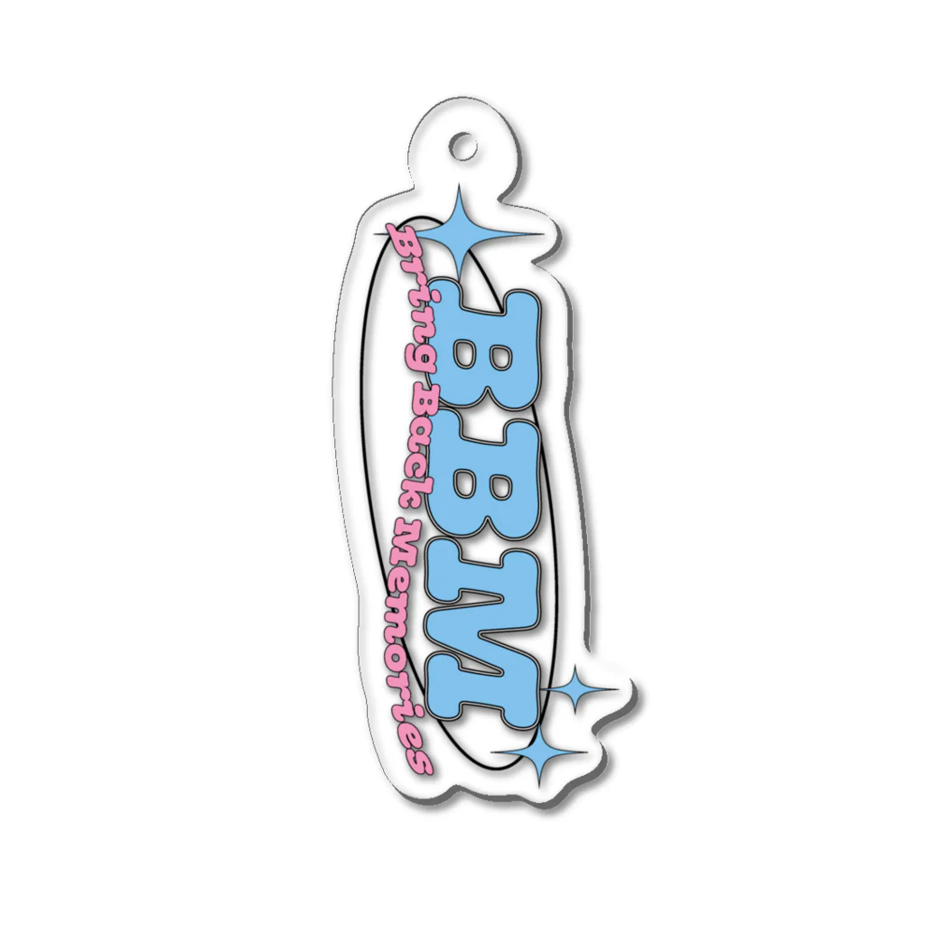 BBM (Bring Back Memories)のBBM ロゴ Acrylic Key Chain