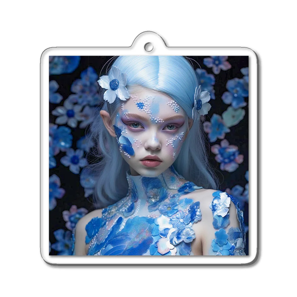 Nobb Takami Worksのザ・プリンセス 001 Acrylic Key Chain