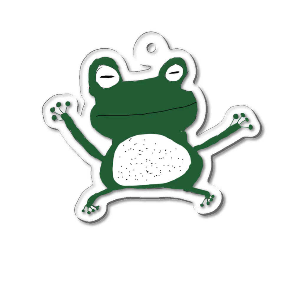 イーグルくんのゲコゲコ　カエル🐸 Acrylic Key Chain