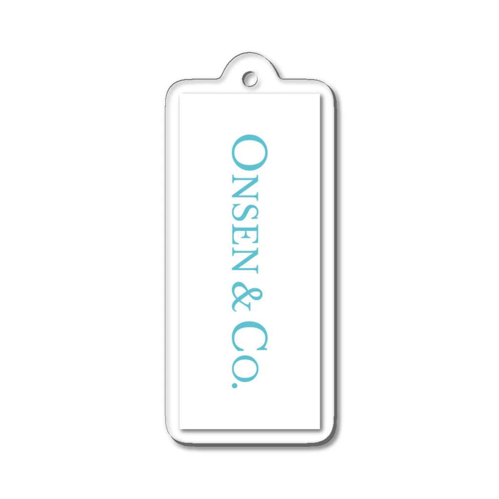 温泉グッズ@ブーさんとキリンの生活のONSEN＆CO. Acrylic Key Chain