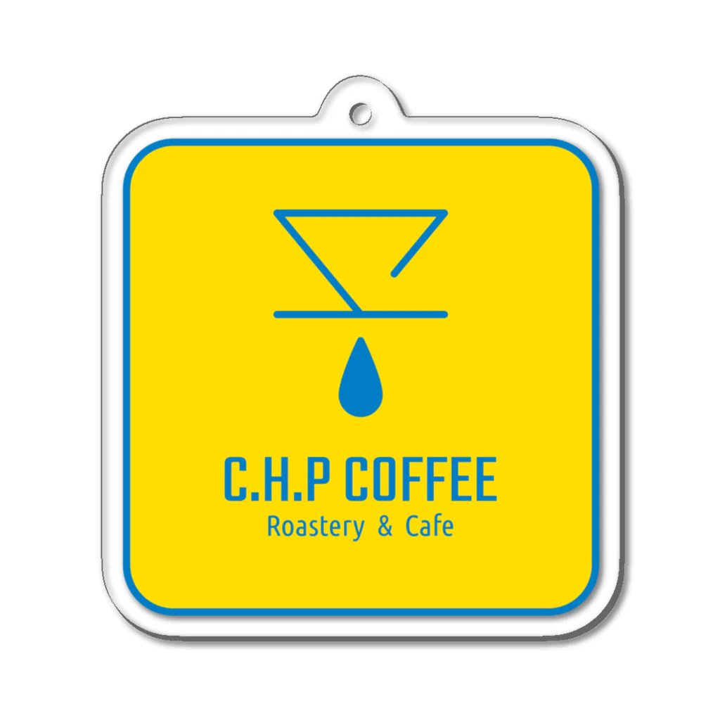 【公式】C.H.P COFFEEオリジナルグッズの『C.H.P COFFEE』ロゴ_03 アクリルキーホルダー