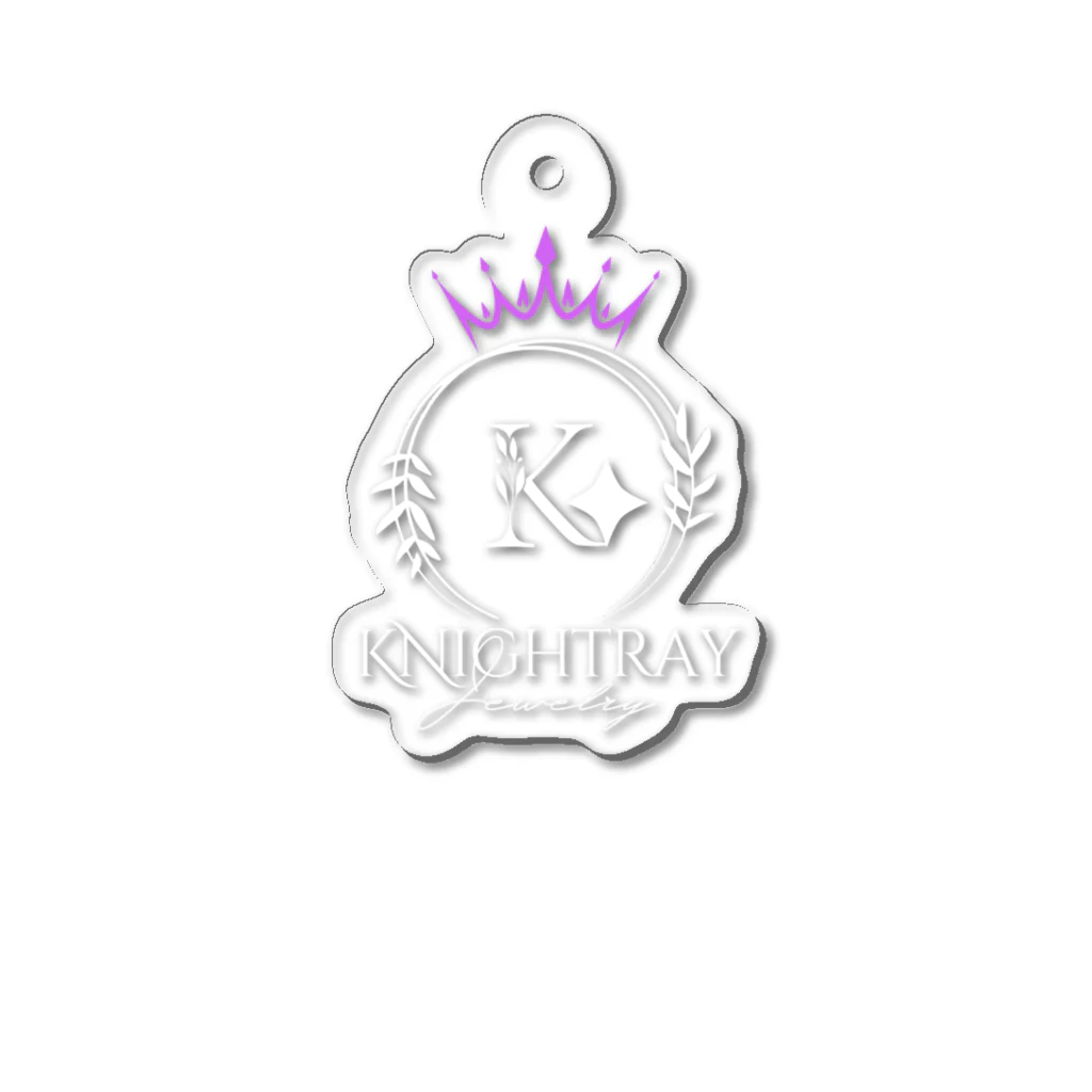 宮川出前館にっぽん支店のKnightray White アクリルキーホルダー