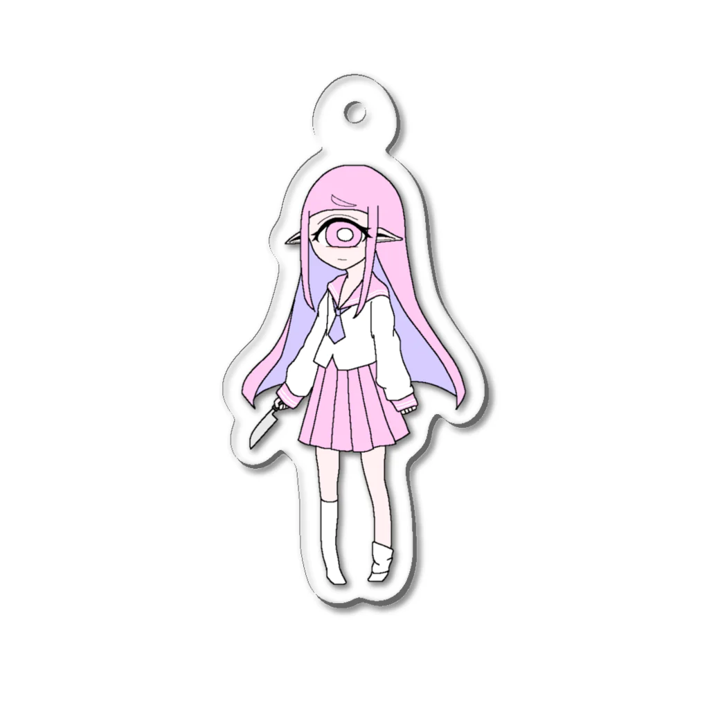 店長の在庫の単眼くん Acrylic Key Chain