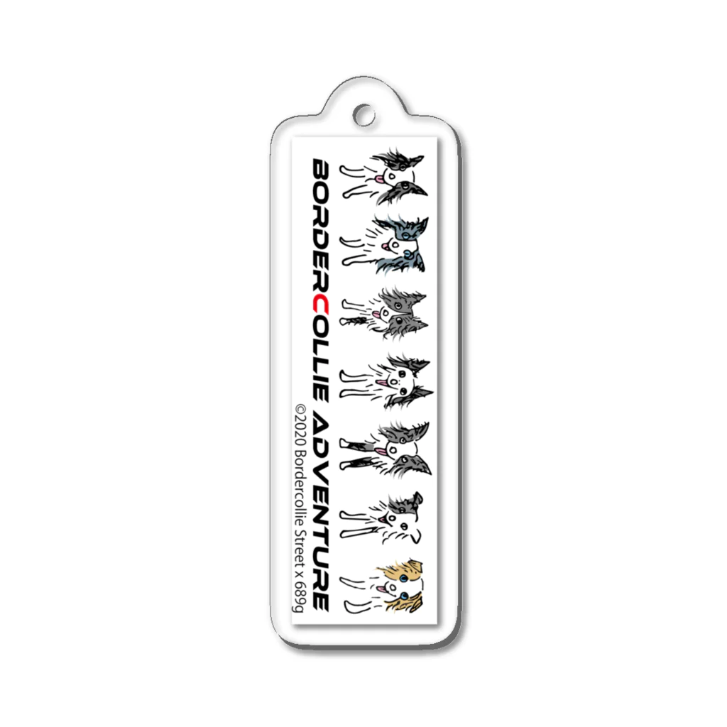 Bordercollie StreetのBCA9-6 Acrylic Key Chain