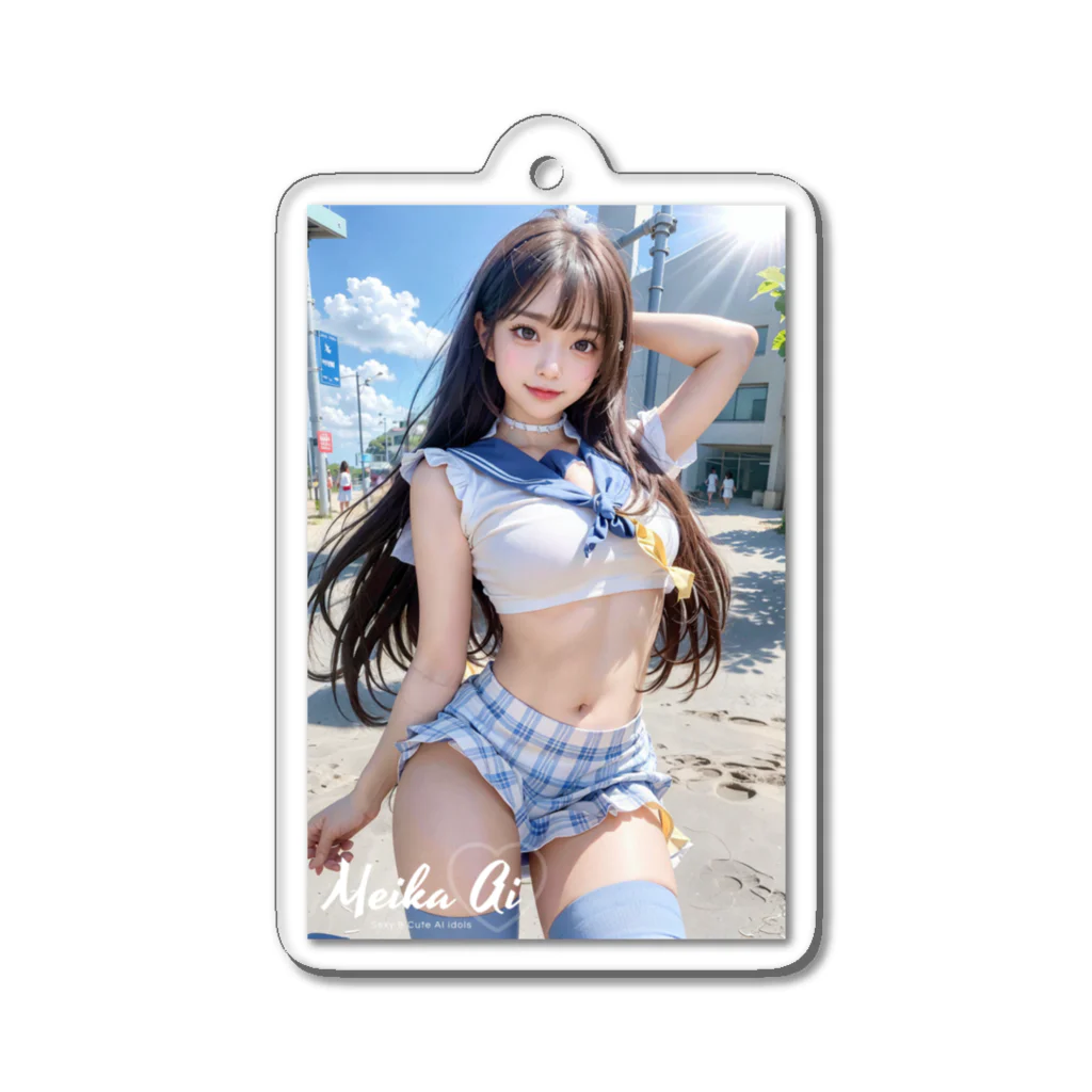 Meika AI goods storeのSailor swimwear アクリルキーホルダー