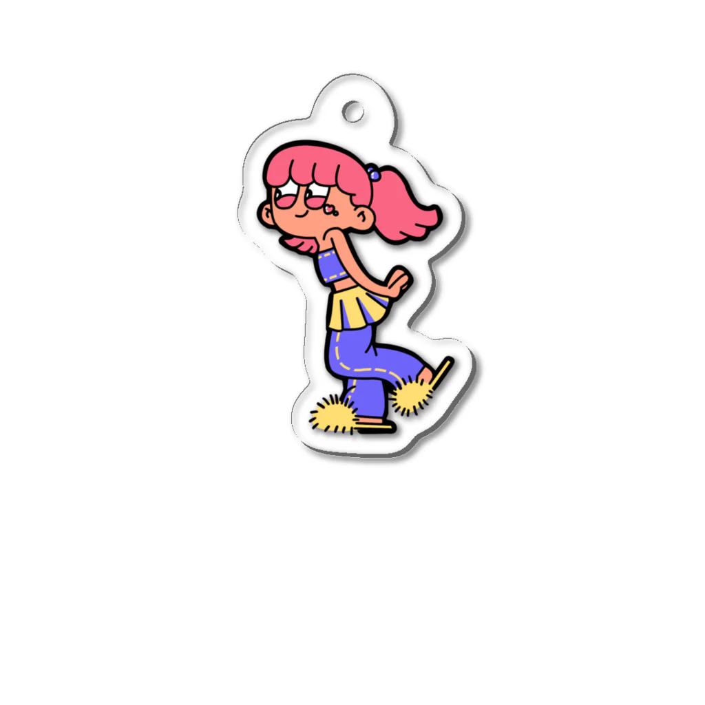 &inaのtomodachi-B Acrylic Key Chain