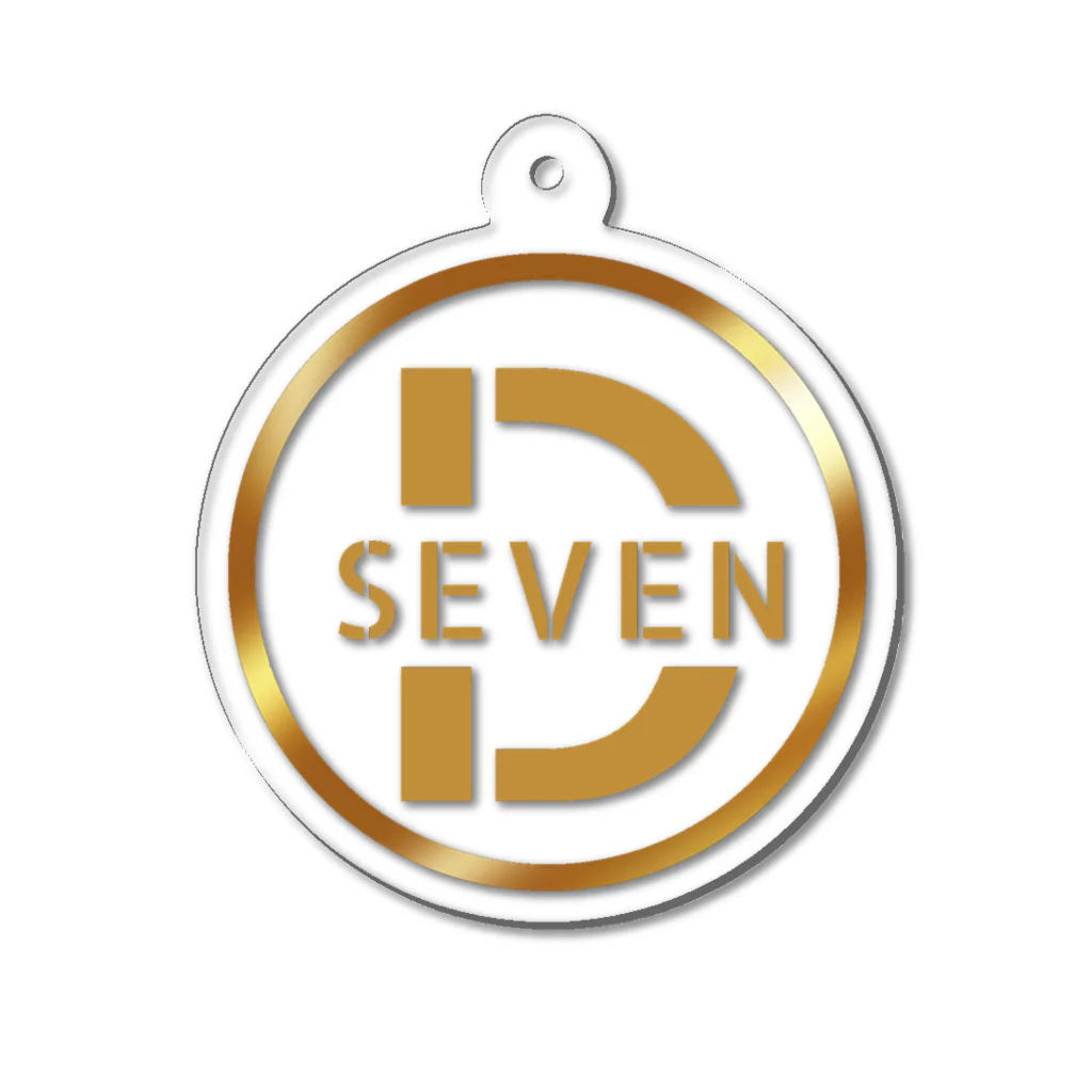 D-SEVENメンバーシップ限定ショップのメンバー限定D7アイコン Acrylic Key Chain