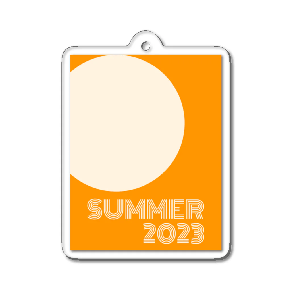 mihyuのSUMMER2023 アクリルキーホルダー