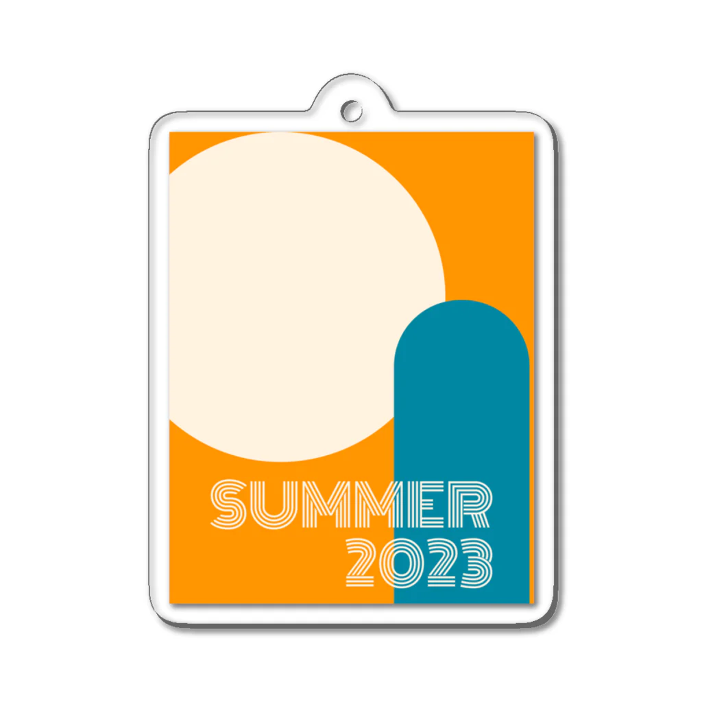 mihyuのSUMMER2023 ver.2 アクリルキーホルダー