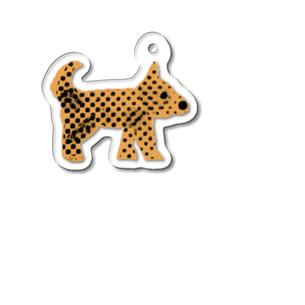 IICHIRO KUROSAKIのDOG key Acrylic Key Chain