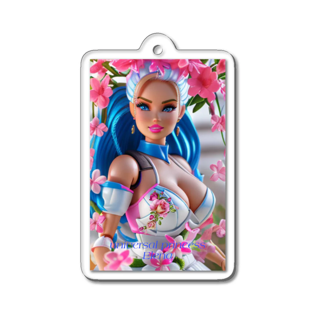 💖宇宙整体♪🌈♪こころからだチャンネル♪💖のuniversal  princess  Elena Acrylic Key Chain