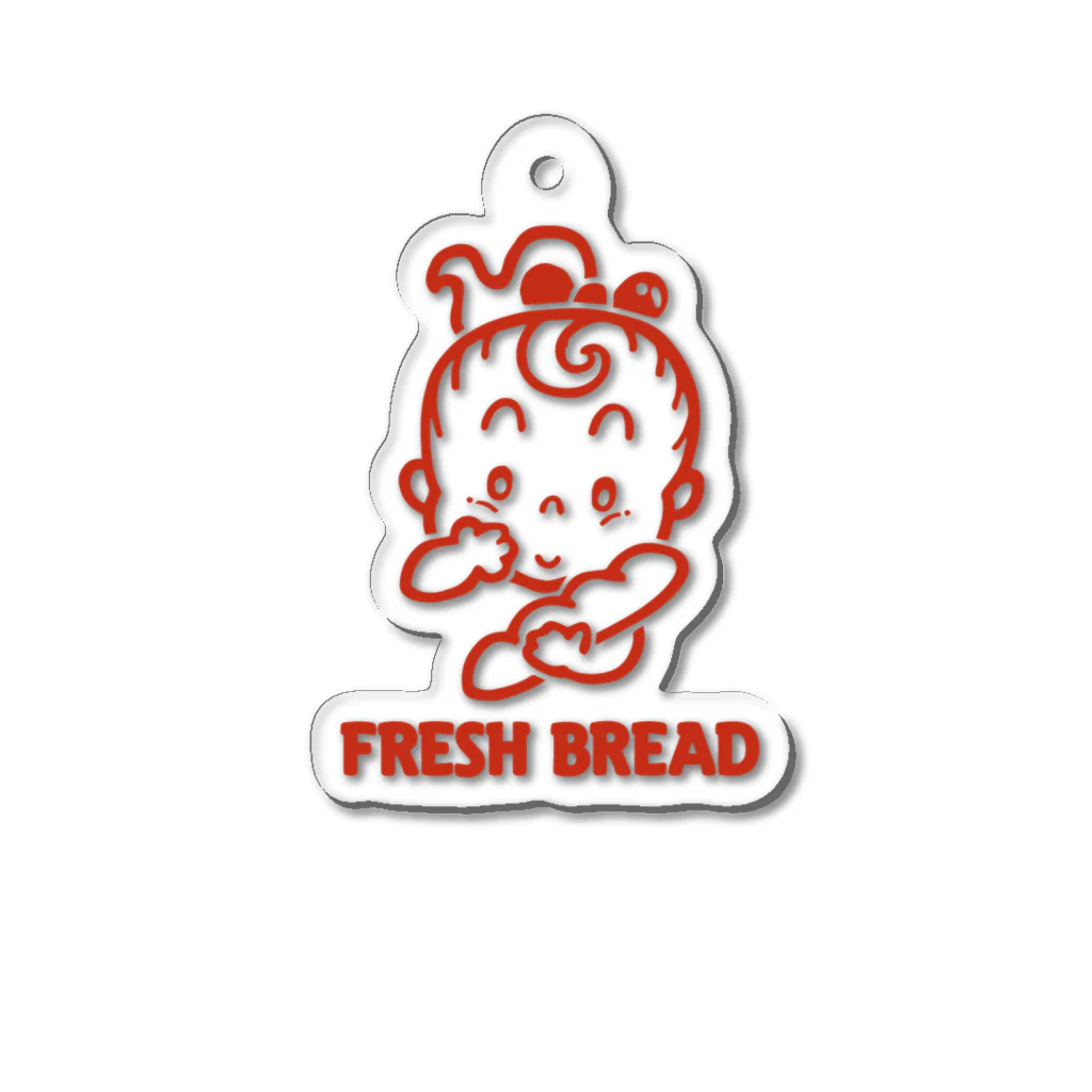 bird-designのFRESH BREAD Acrylic Key Chain