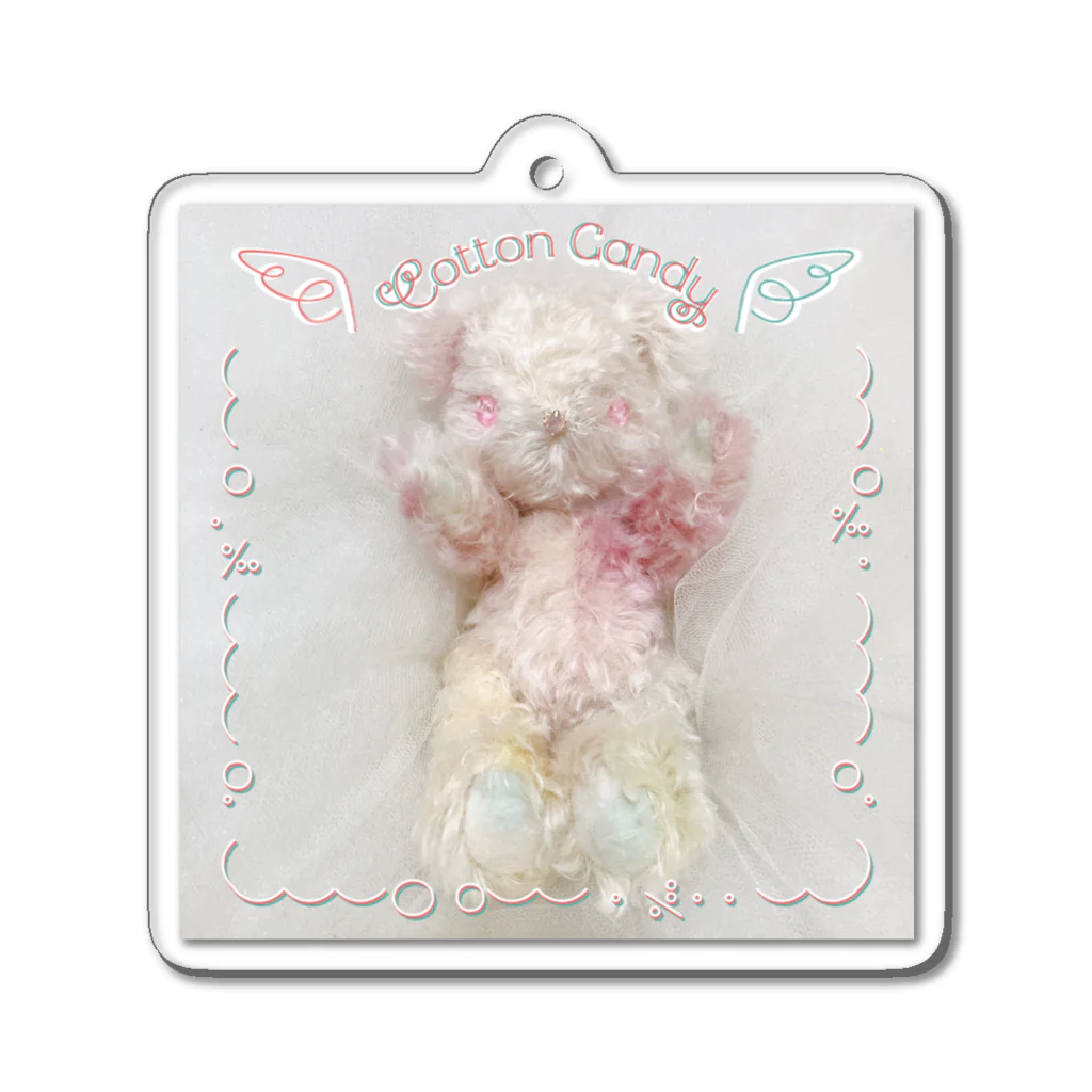 Cotton CandyβのMany happy bearsβ Acrylic Key Chain