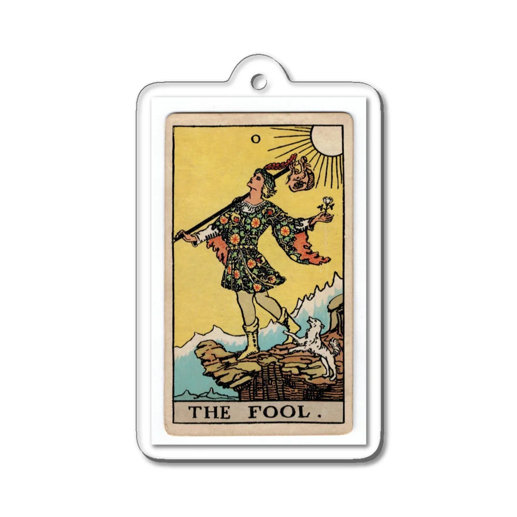 maison APHRODITEのTHE FOOL Acrylic Key Chain