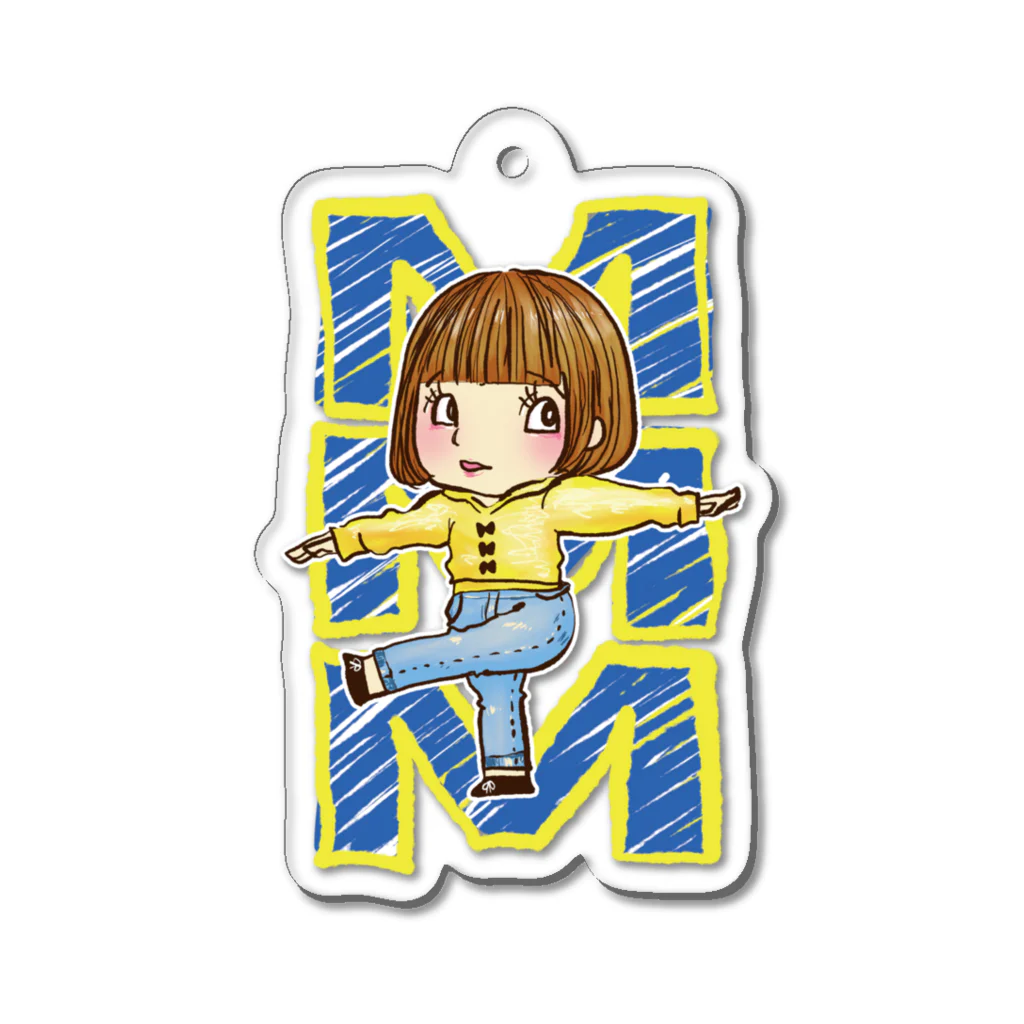 minakamiyukaショップのMMM1思い出グッズ Acrylic Key Chain