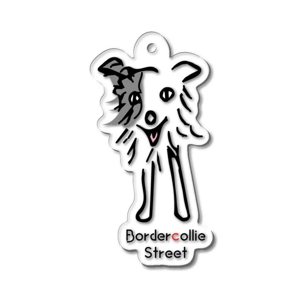 Bordercollie Streetのbcs9999-5 Acrylic Key Chain