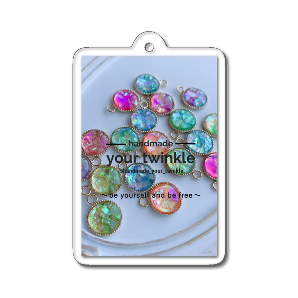 your twinkleの〜be yourself and be free〜 Acrylic Key Chain