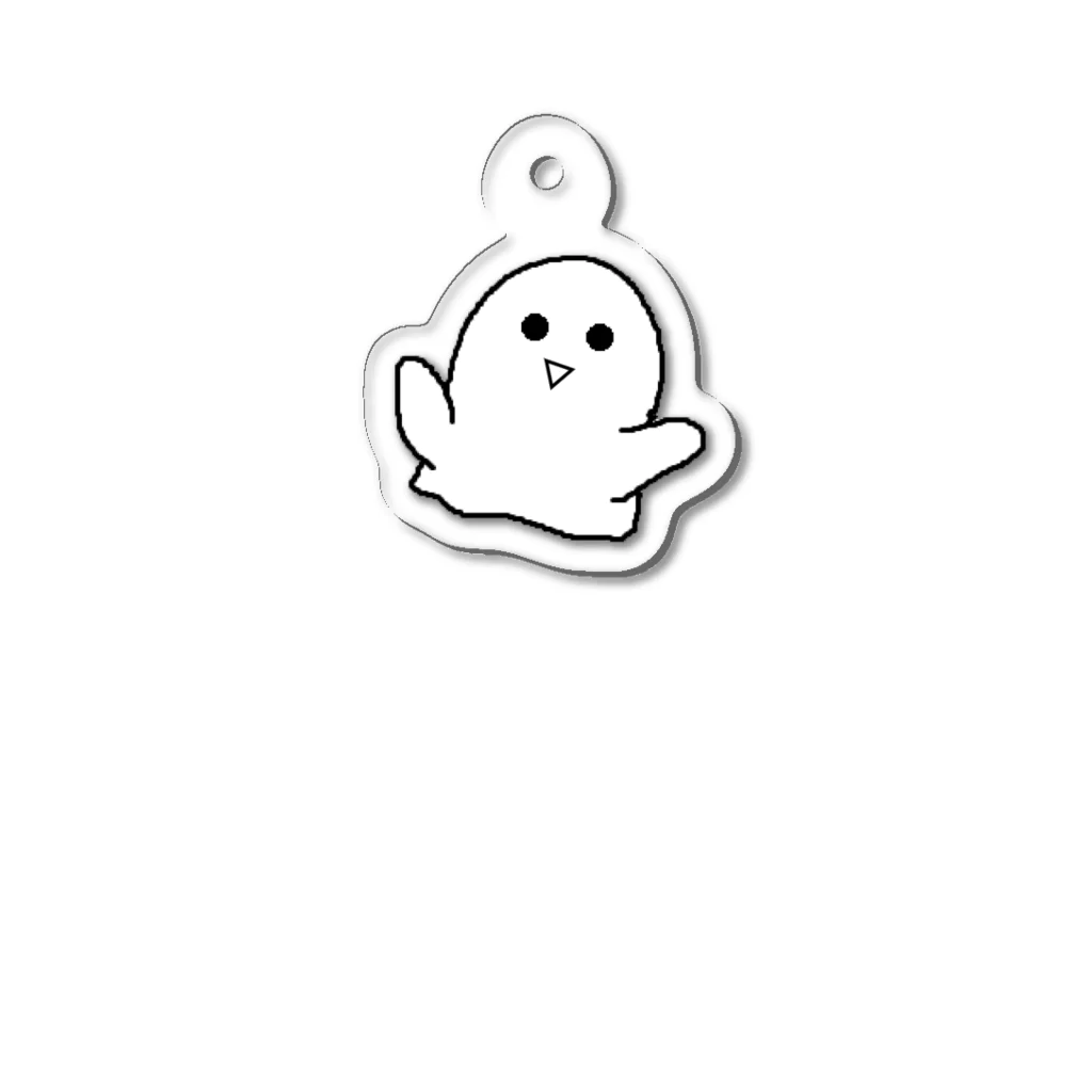 Ghost_kunのゴーストくん アクリルキーホルダー