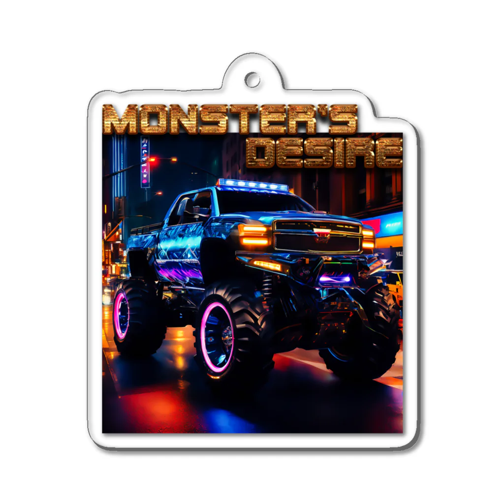 MELLOW-MELLOWのMONSTER'S DISIRE 1 Acrylic Key Chain