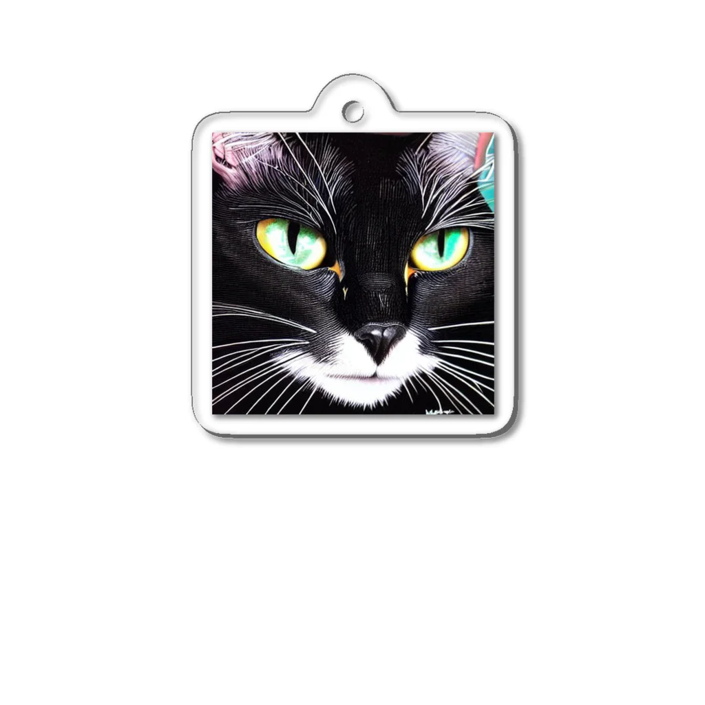 CAT GPT?のイケメンの心得 Acrylic Key Chain