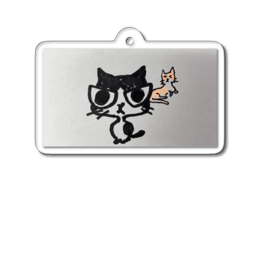 𝗧𝗢𝗠𝗠𝗢𝗧🐾𝗦𝗛𝗢𝗣のチビ、チロくん Acrylic Key Chain