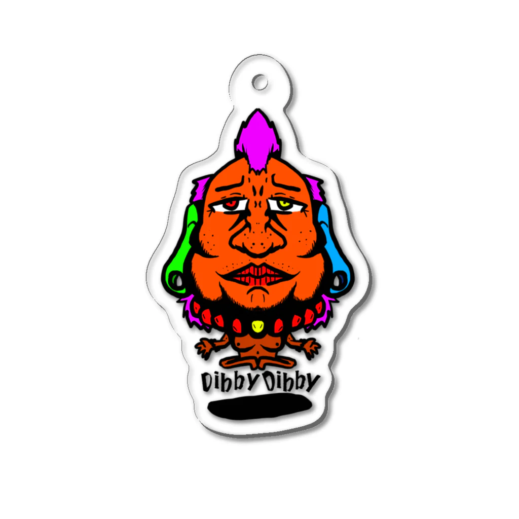 Dibby Dibby Brandのパワー様 Acrylic Key Chain