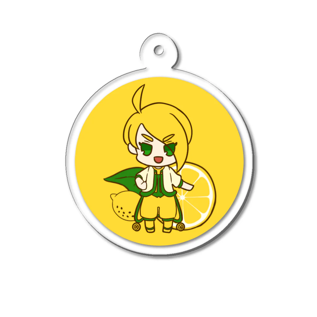 椿くんのレモンくん Acrylic Key Chain