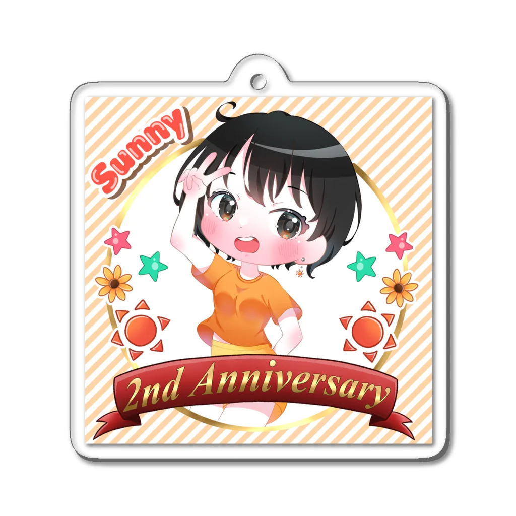 Sunny☀️.°のSunny2周年限定グッズ Acrylic Key Chain