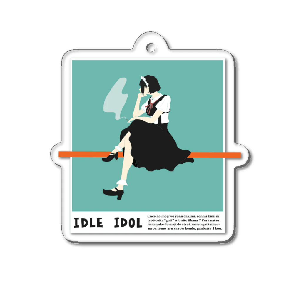 aedi.create_officialのIDLE IDOL アクリルキーホルダー