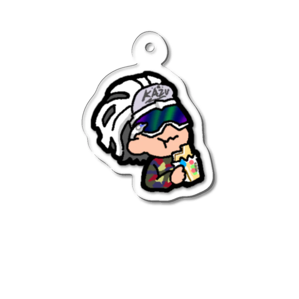 KazuhoのKazuhoのモリモリジャンボ Acrylic Key Chain