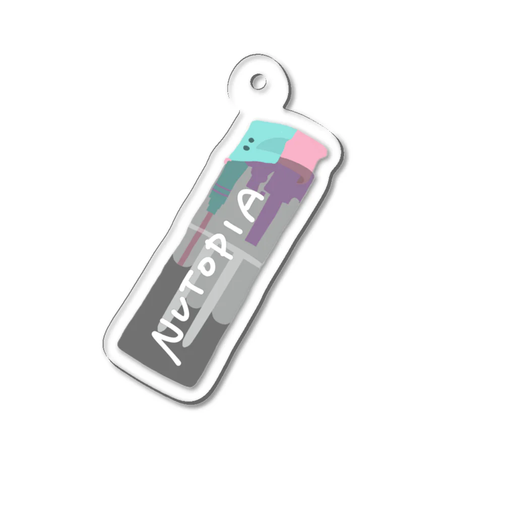 ようこそヌートピアへのNUTOPIA ver. Acrylic Key Chain