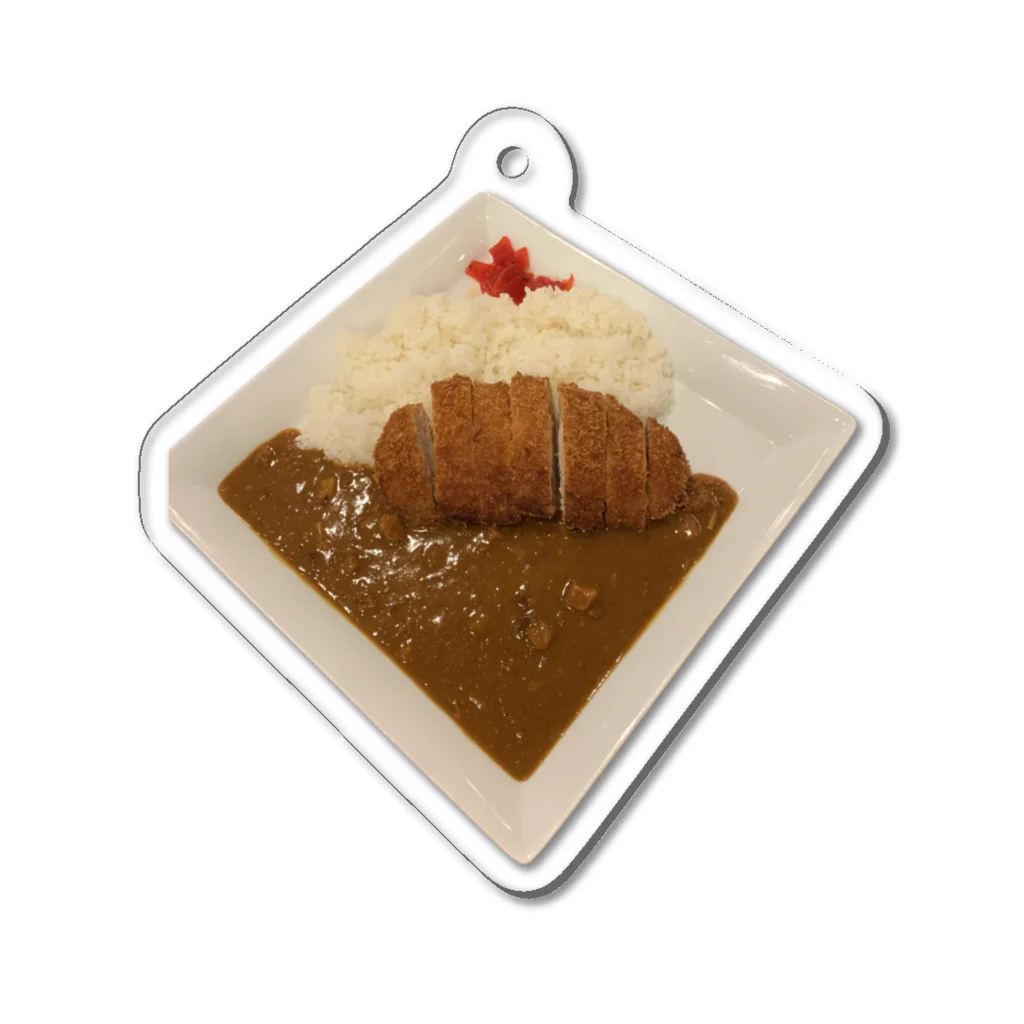 Makoteの戦闘カツカレー アクリルキーホルダー