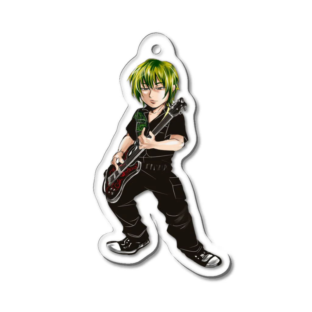 BuzzWorks - OFFICIAL GOODS STOREのYumehito / Bass Acrylic Key Chain