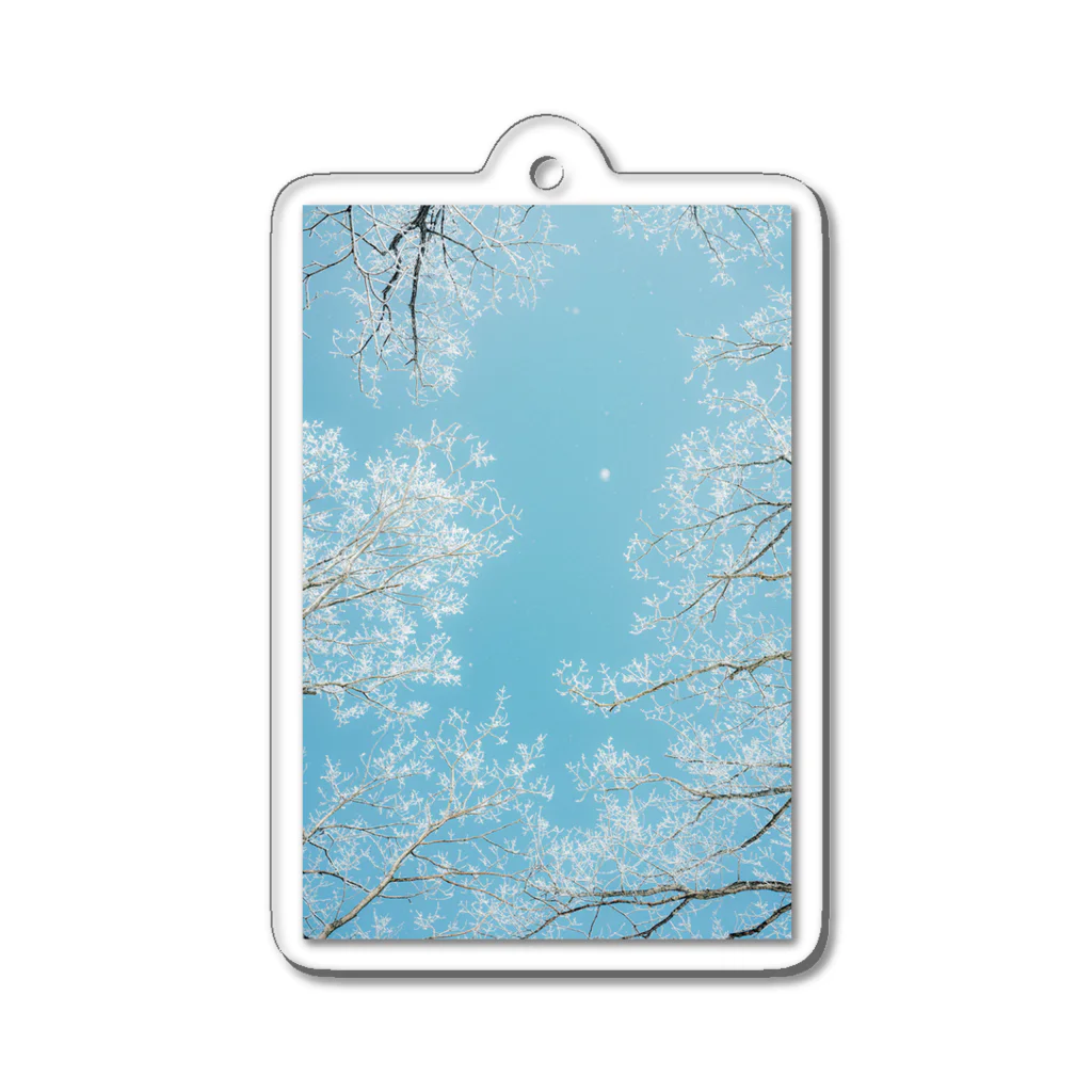 art6dのSnow Acrylic Key Chain