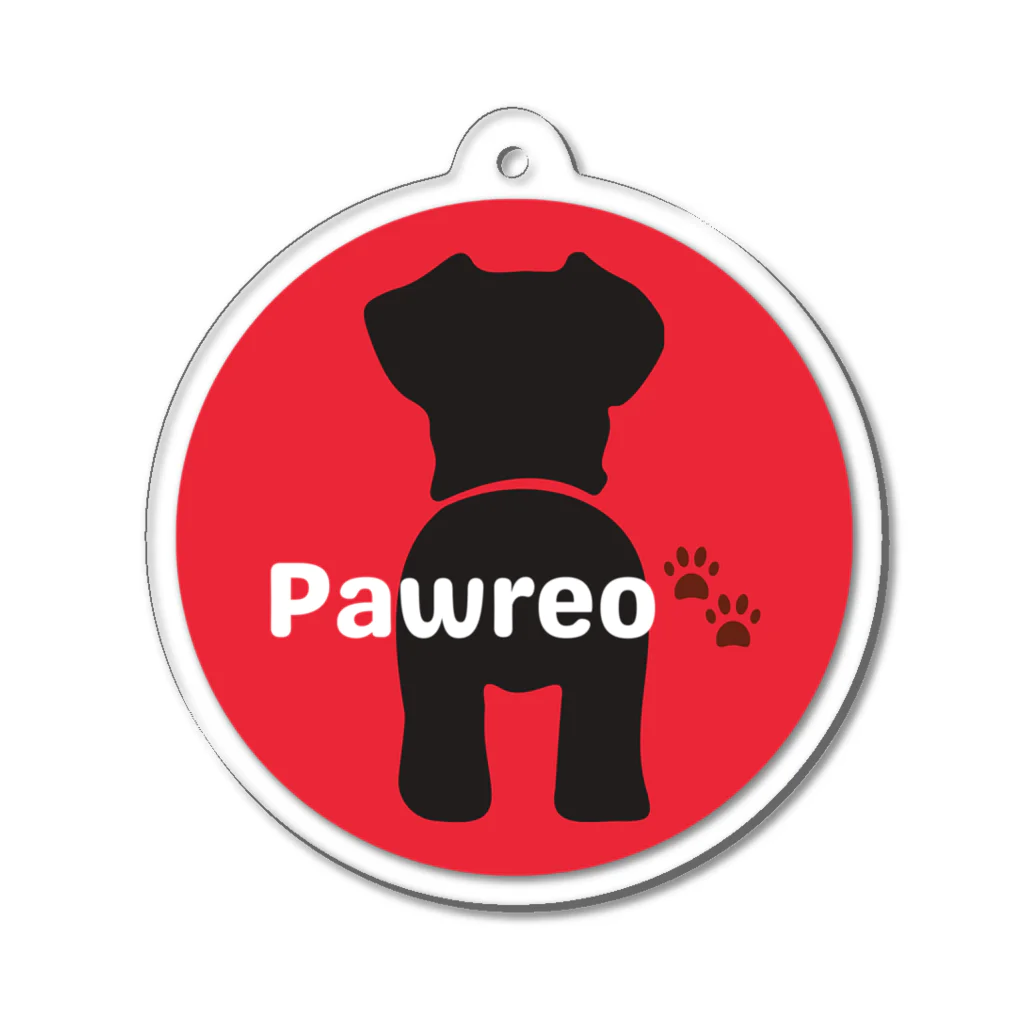 BarkingBeatsのPawreo🐾おでかけグッズ Acrylic Key Chain