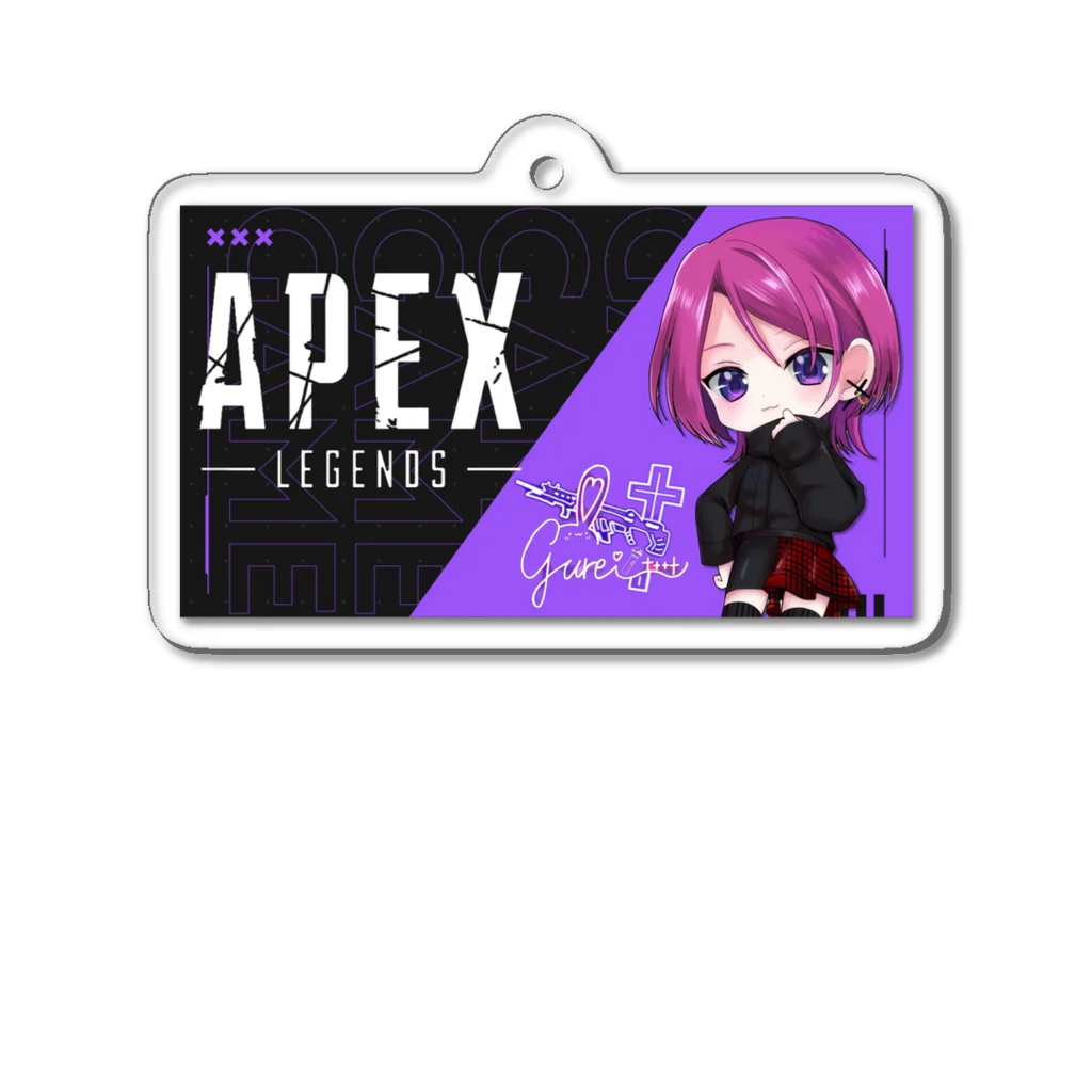 gurei@低音癒し系VTuberのgureiちゃんVキャラ APEX Acrylic Key Chain