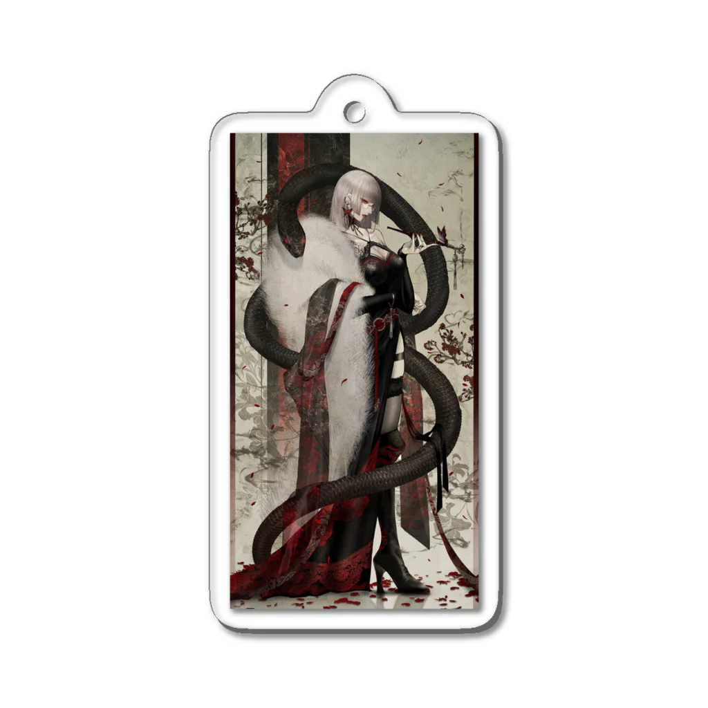 皐月 恵 -Kei Satsuki-の-荘厳華麗- Acrylic Key Chain