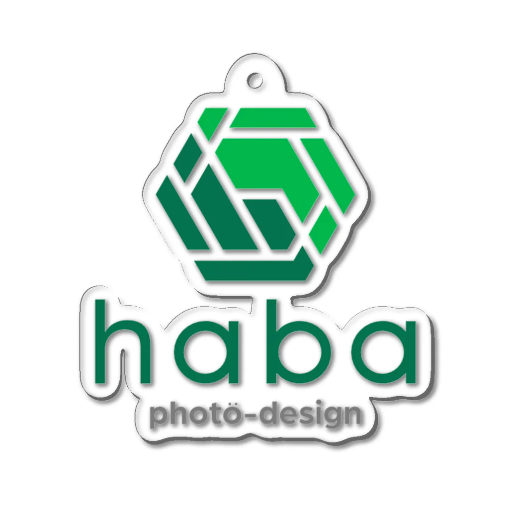 haba Phöto-Designのhaba Phöto-Design ロゴグッズ Acrylic Key Chain