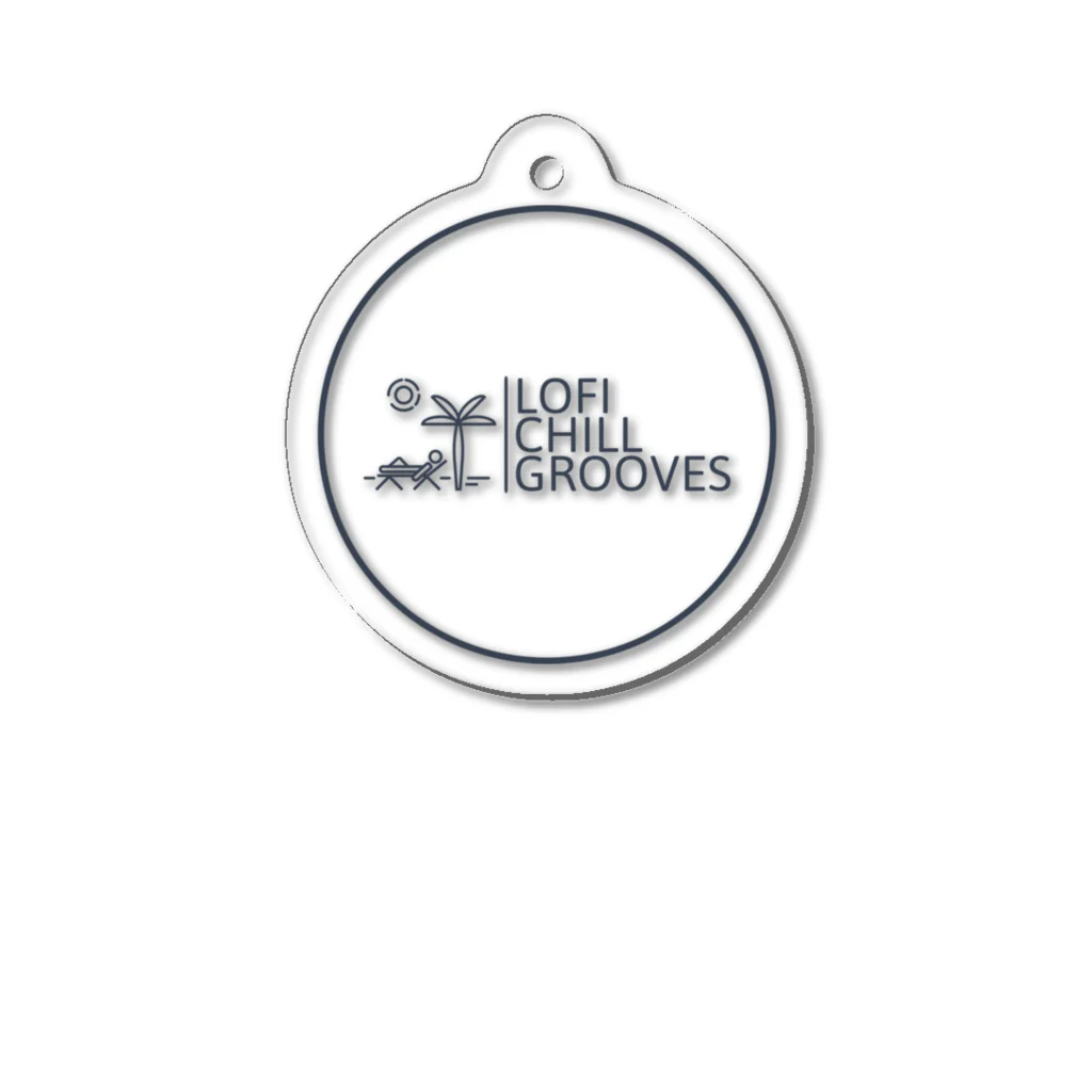 Lofi_Chill_GroovesのLofi Chill Grooves Acrylic Key Chain