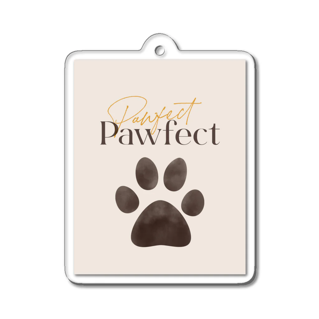 Paw & NatureのPawfect アクリルキーホルダー