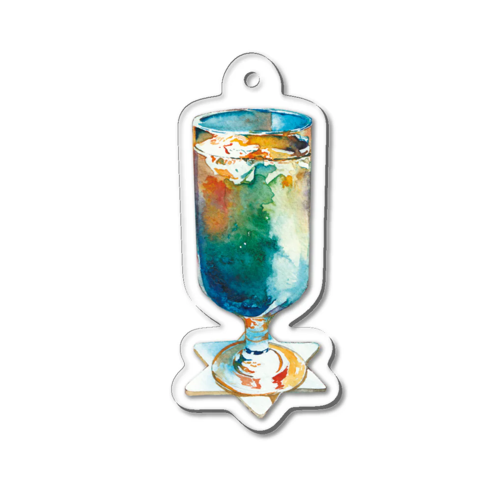 フォイルラッパーズのDrink me! Acrylic Key Chain