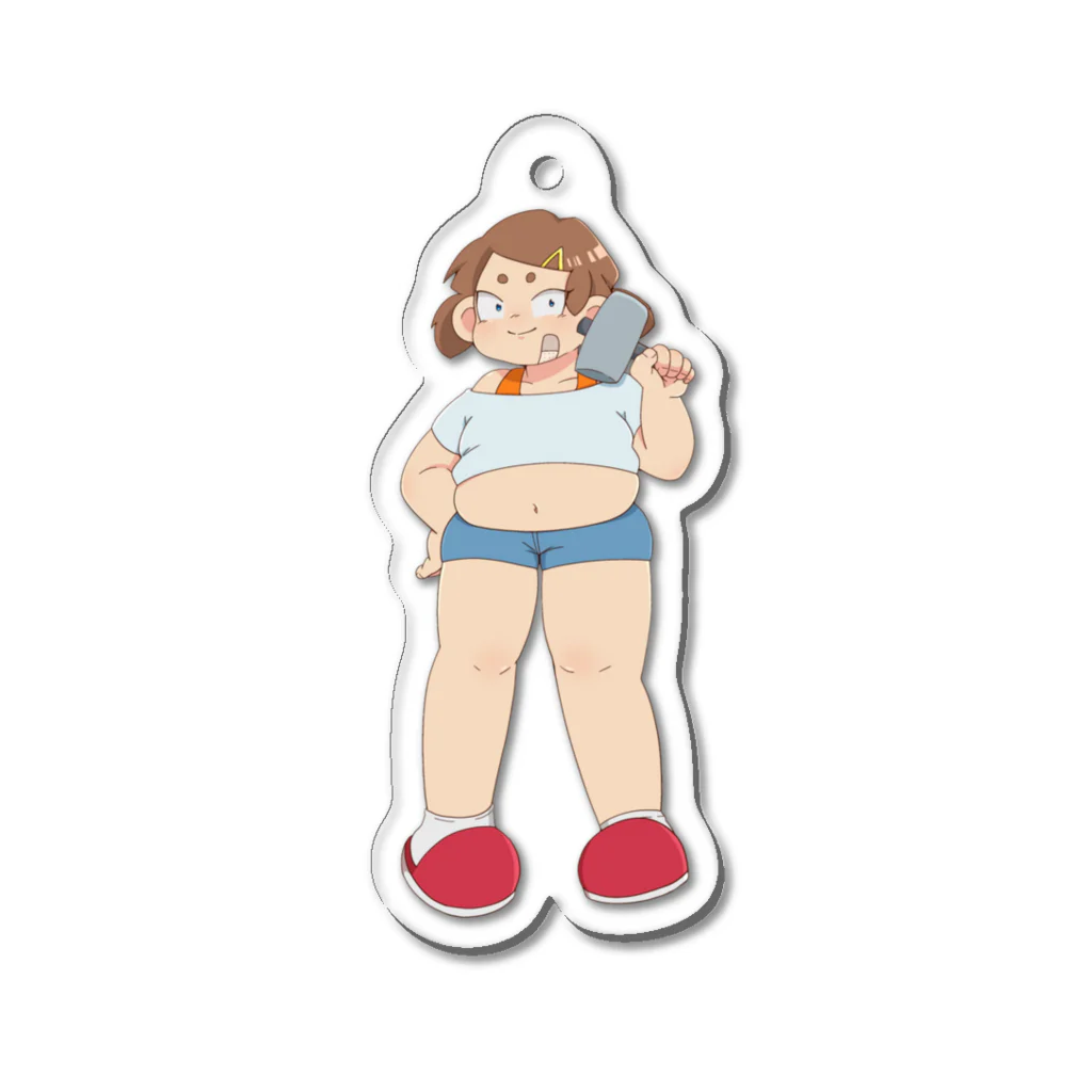 okayadokariのめが Acrylic Key Chain