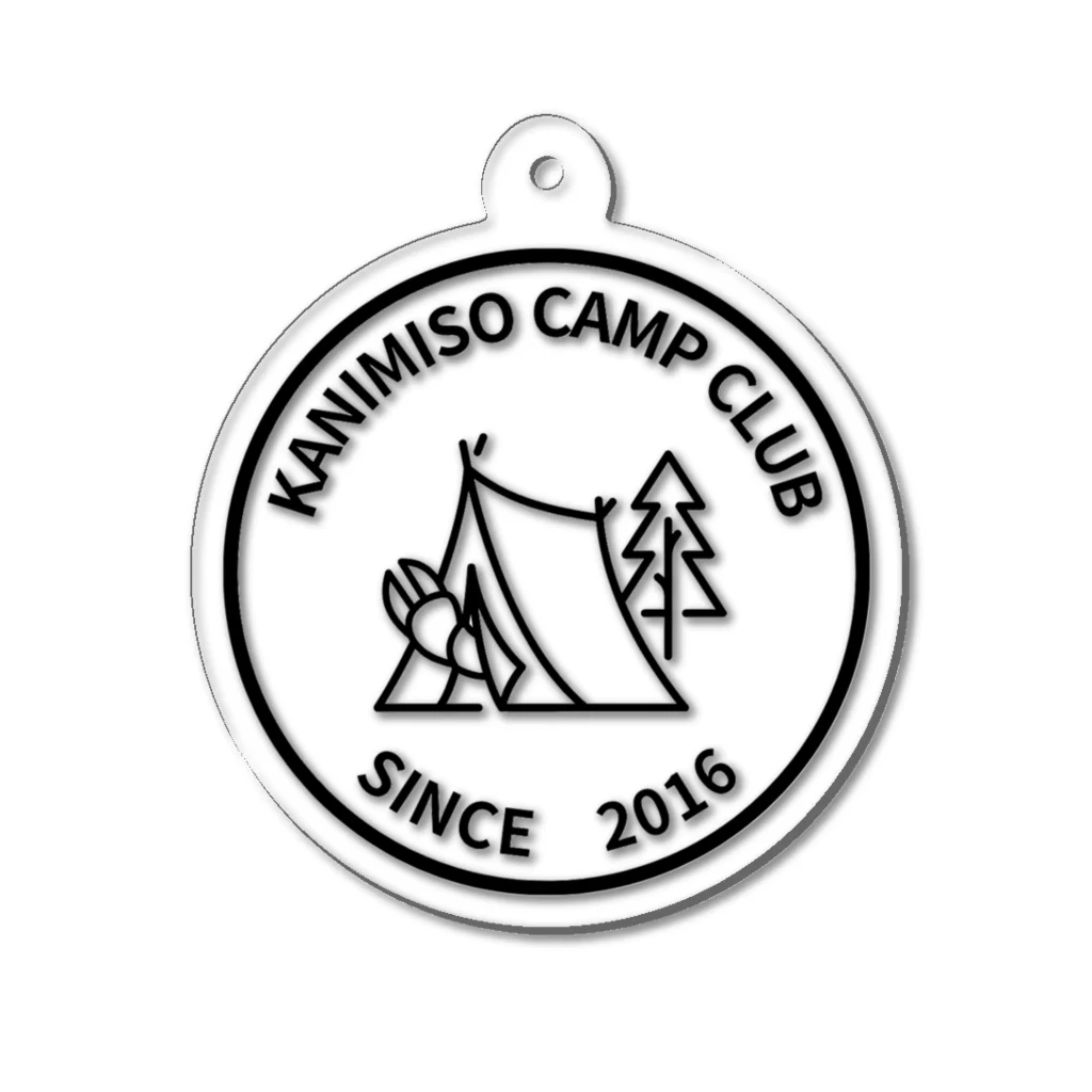 キムチ太郎のKANIMISO CAMP CLUB アクリルキーホルダー