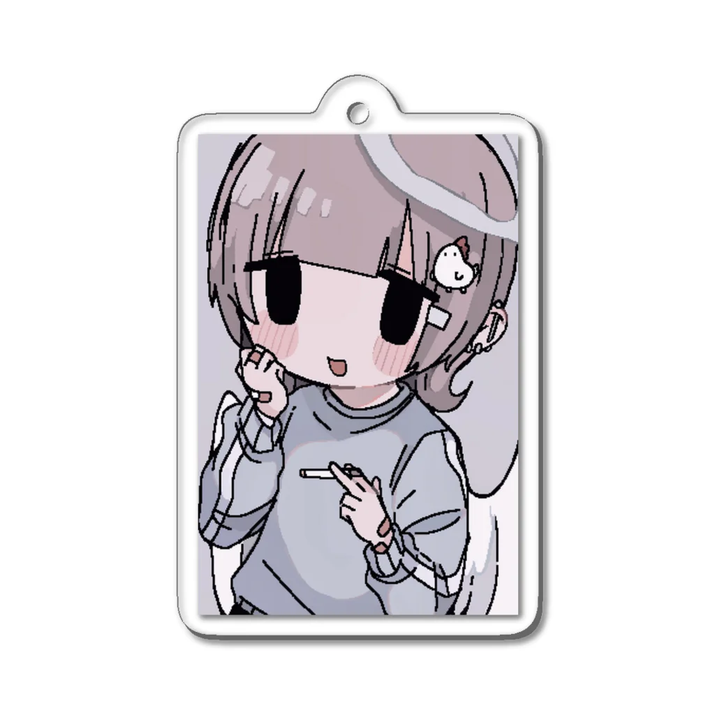 聖人君子の09 Acrylic Key Chain