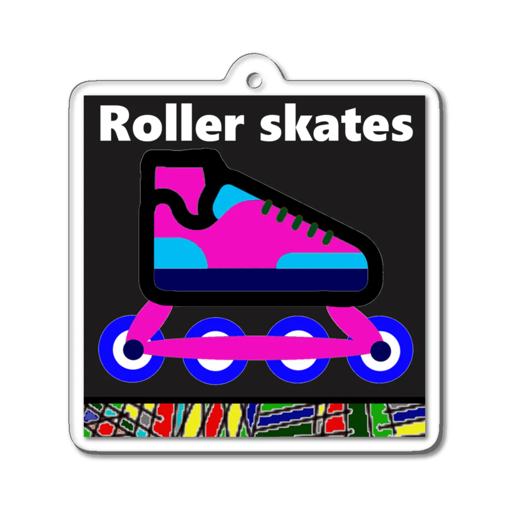 G-HERRINGのRoller skates；ローラースケート アクリルキーホルダー