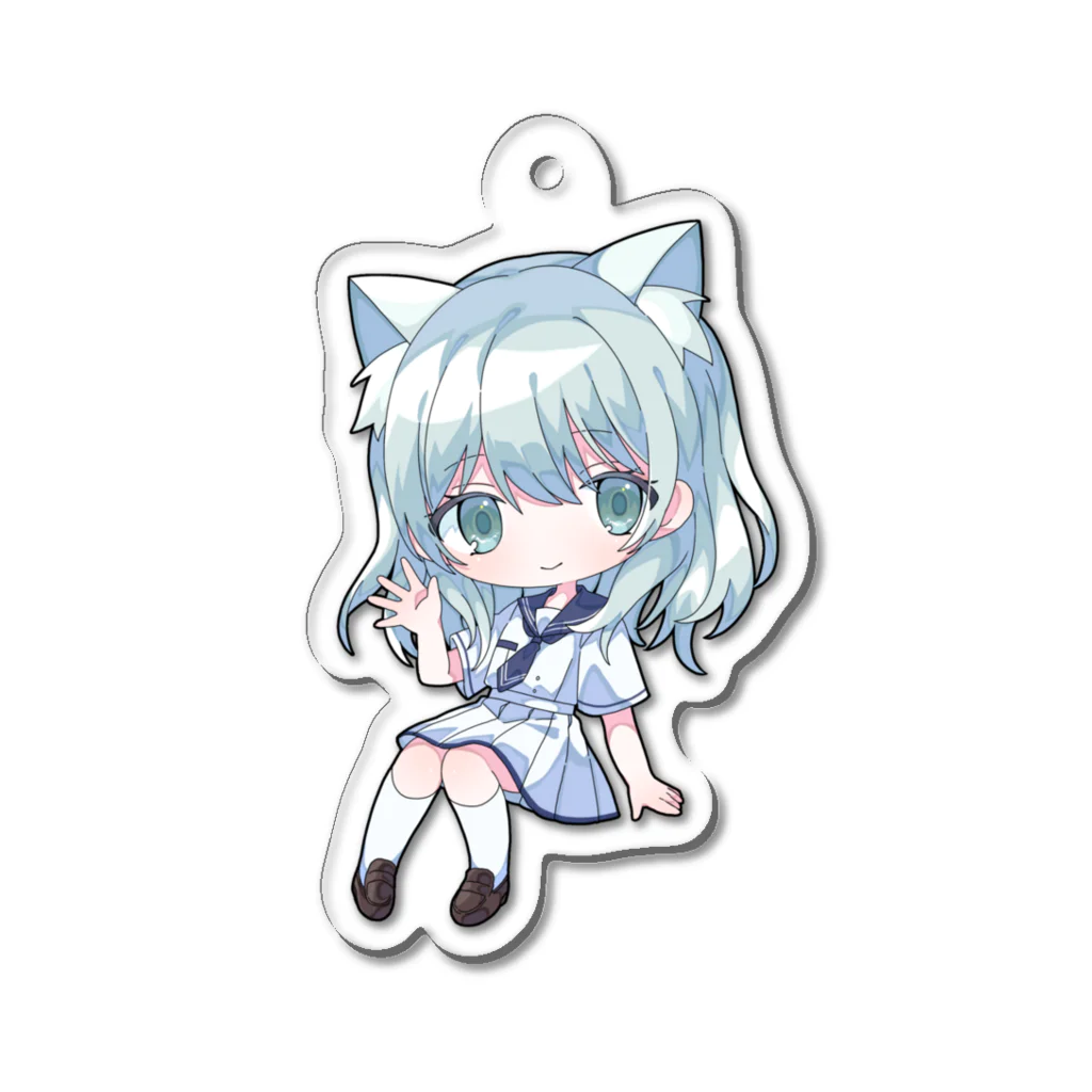 涼音 みんと🐧🐾@VPL1期生のSuzuneMint アクスタ Acrylic Key Chain