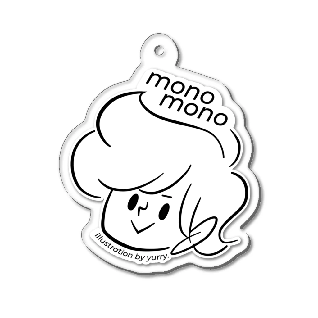 monomonoのmonomono logo アクリルキーホルダー