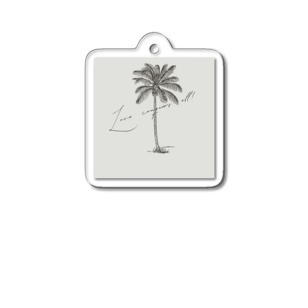 HANA*のPalm tree.*･ﾟ Acrylic Key Chain